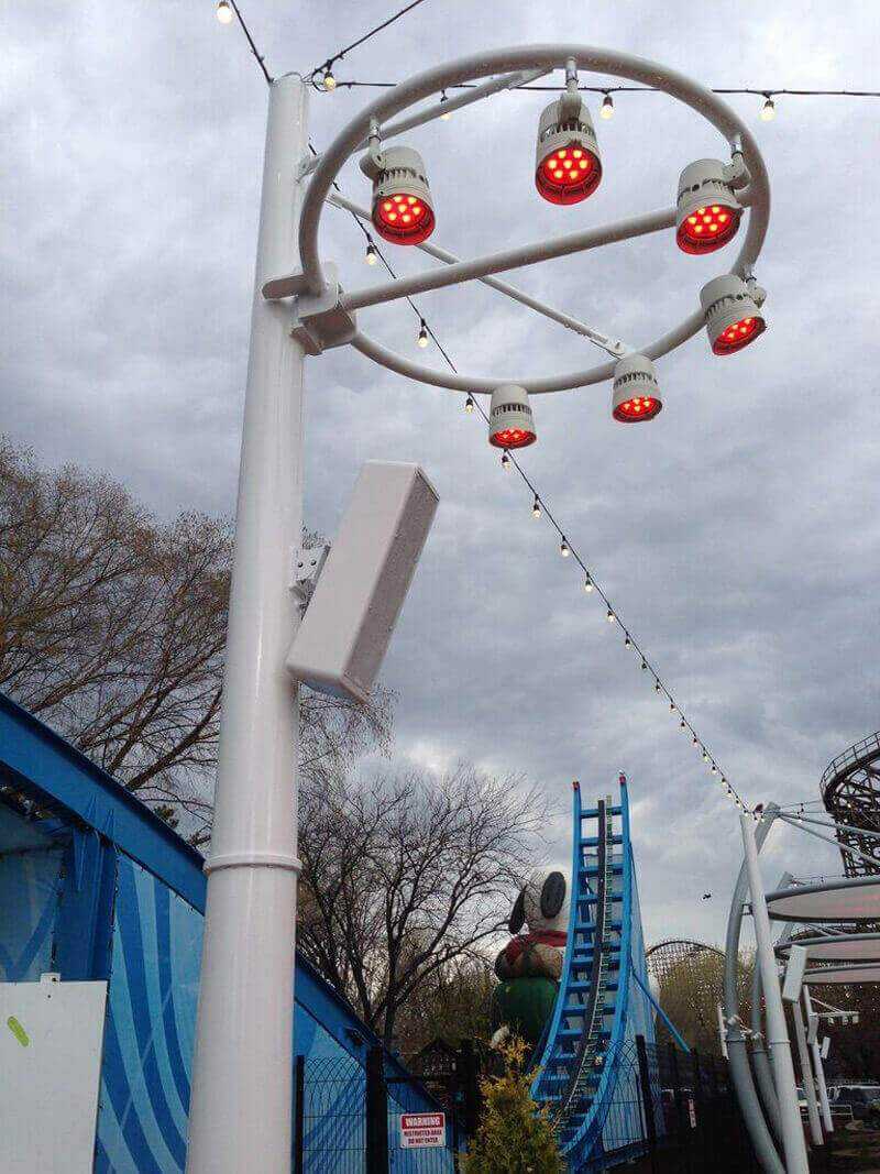 Cedarpoint Amusement Park - Speakers